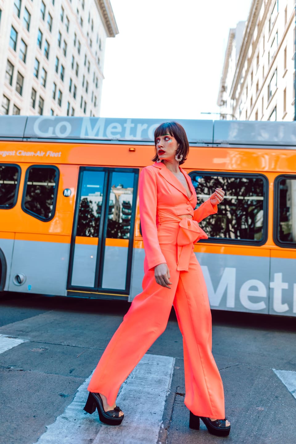 Street style in Los Angeles